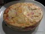 Clafoutis au bacon à ig bas