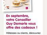 Gagnez des cadeaux avec Guy Demarle