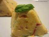 Pyramides de polenta aux pivrons