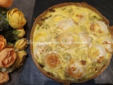 Tarte aux légumes et fromage de chèvre