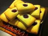 Financiers à la framboise