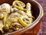 Tajine poulet et citron