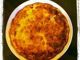 Quiche lorraine sans pate au cumin