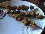 Brochettes d'agneau