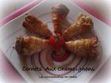 Cornets aux champignons