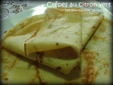 Crêpes au citron vert