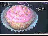 Cupcake a la fraise