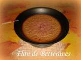 Flan de betteraves