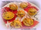 Mini quiche curry / champignon