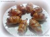 Petits croissants feuillettes boursin / cacher