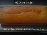 Test gâteau maïs