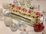 Buche chocolat blanc