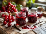 Confiture de cerises maison à la vanille