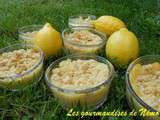 Crumbles au citron