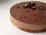 Entremet aux snickers