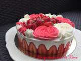 Fraisier Facile Chantilly Mascarpone