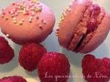 Macarons à la framboise