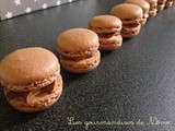 Macarons chocolat au lait