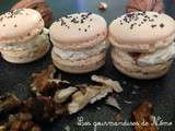 Macarons salés boursin et noix