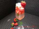 Mojito fraise sans alcool