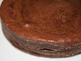 Fondant chocolat et confiture de chataîgne