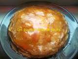 Gâteaux de crèpes caramel beurre salé et pommes cannelle