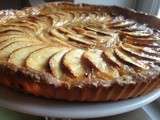 Tarte au pommes et confiture de lait ( lait concentré caramélisé)