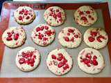 Cookies aux pralines roses