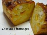 Petit cake au 4 fromages