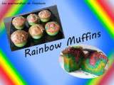 Rainbow Muffins