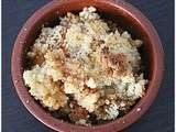 Crumble aux abricots