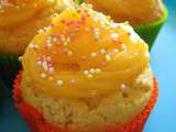 Cupcakes au lemon curd