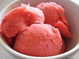 Sorbet à la fraise : publication d'été