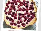 Tarte framboises ricotta