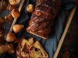 Babka chocolat au lait et praliné sarrasin