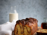 Babka noix de cajou, amande et sirop d’érable