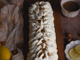 Bûche citron et praliné noisette