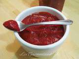 Compote pommes-framboises