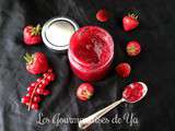 Confiture fraise, framboise et groseille