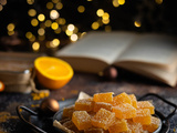 Pâtes de fruit orange et spéculoos
