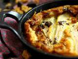 Clafoutis poire, chocolat et pain d'épices|