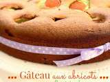 Gâteau aux abricots et pistache