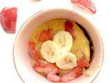 Mug Banana Bread aux Fraises |