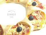 Quand une pizza se prend pour une reine | Pizza en couronne