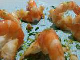 Crevettes au piment et yuzu