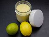 Lemon curd et orange curd