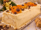 Nougat glacé mandarine pistache ou Nougat de Noël