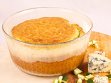 Soufflé de courgette et bleu (ou comment réussir un beau soufflé)