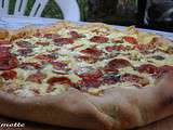 Quiche tomates cerises et mozzarella