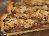 Tarte poire-chocolat